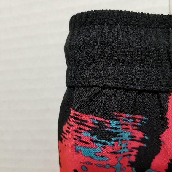 Fabletics shorts Large Carrie II Heat Wave Print Black athletic gym running - Picture 7 of 12